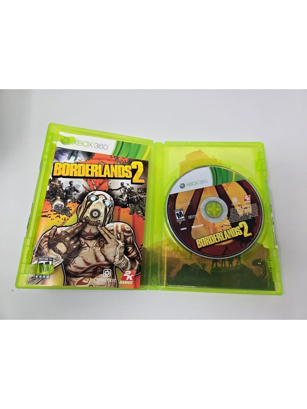 Borderlands 2 (Xbox 360, 2012) Standard Edition CIB